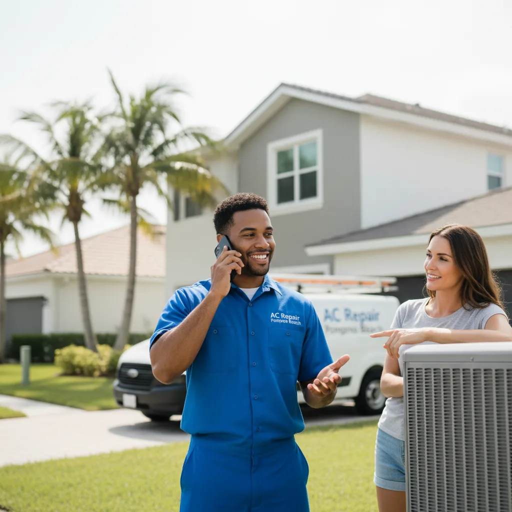 AC Repair Pompano Beach customer support in Del Mar